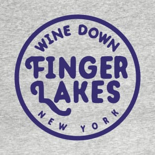 Wine Down Finger Lakes T-Shirt